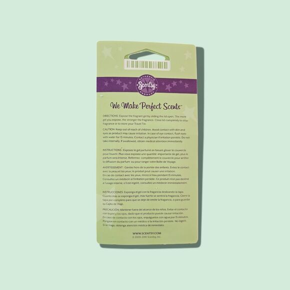 Scentsy Travel Tin - My Home NOS - Picture 2 of 2